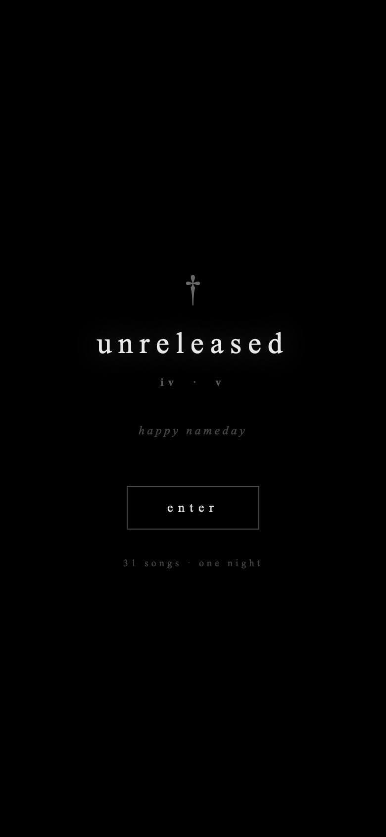 Unreleased IV / V, phone