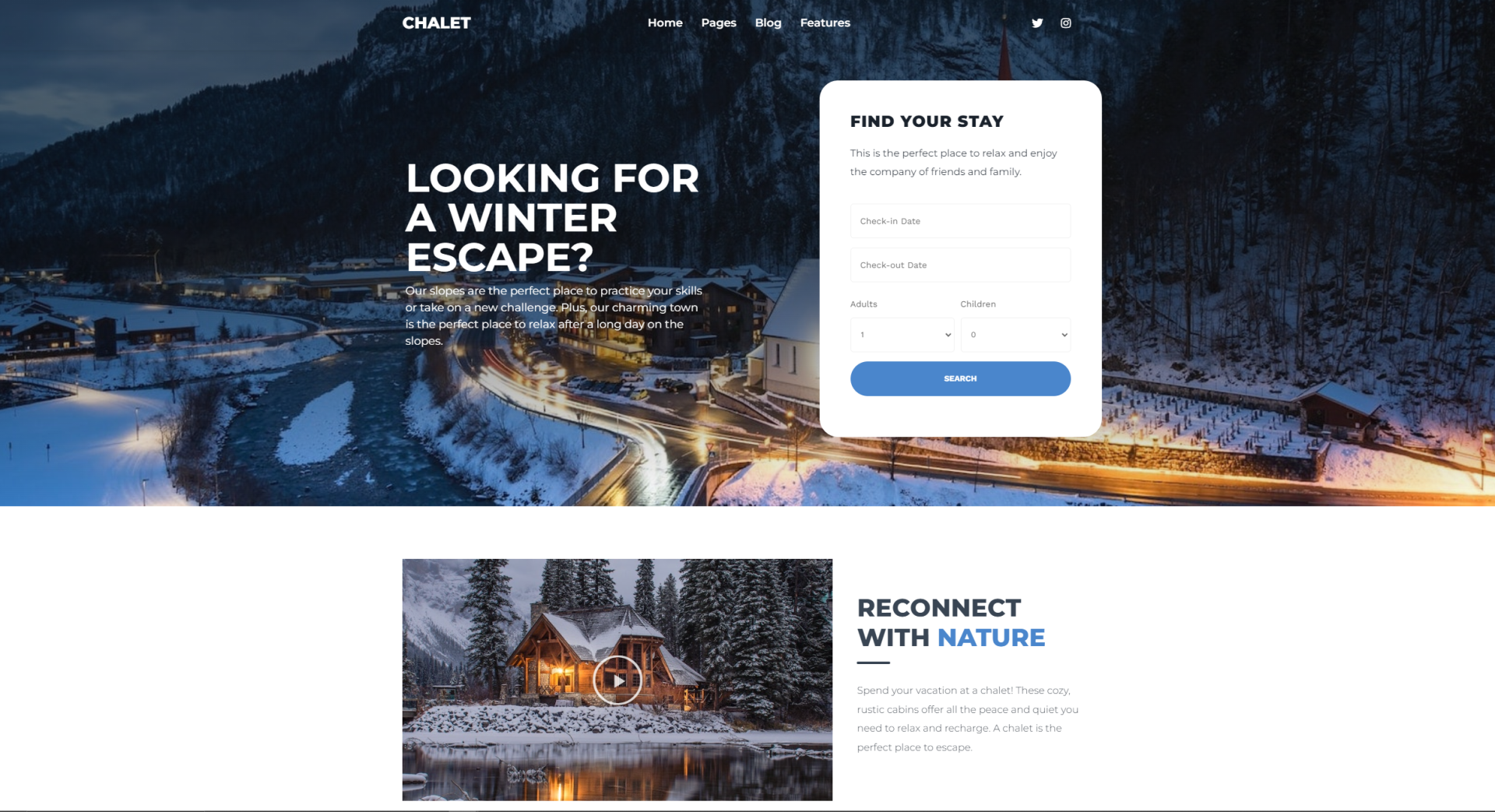 Chalet Winter Escape